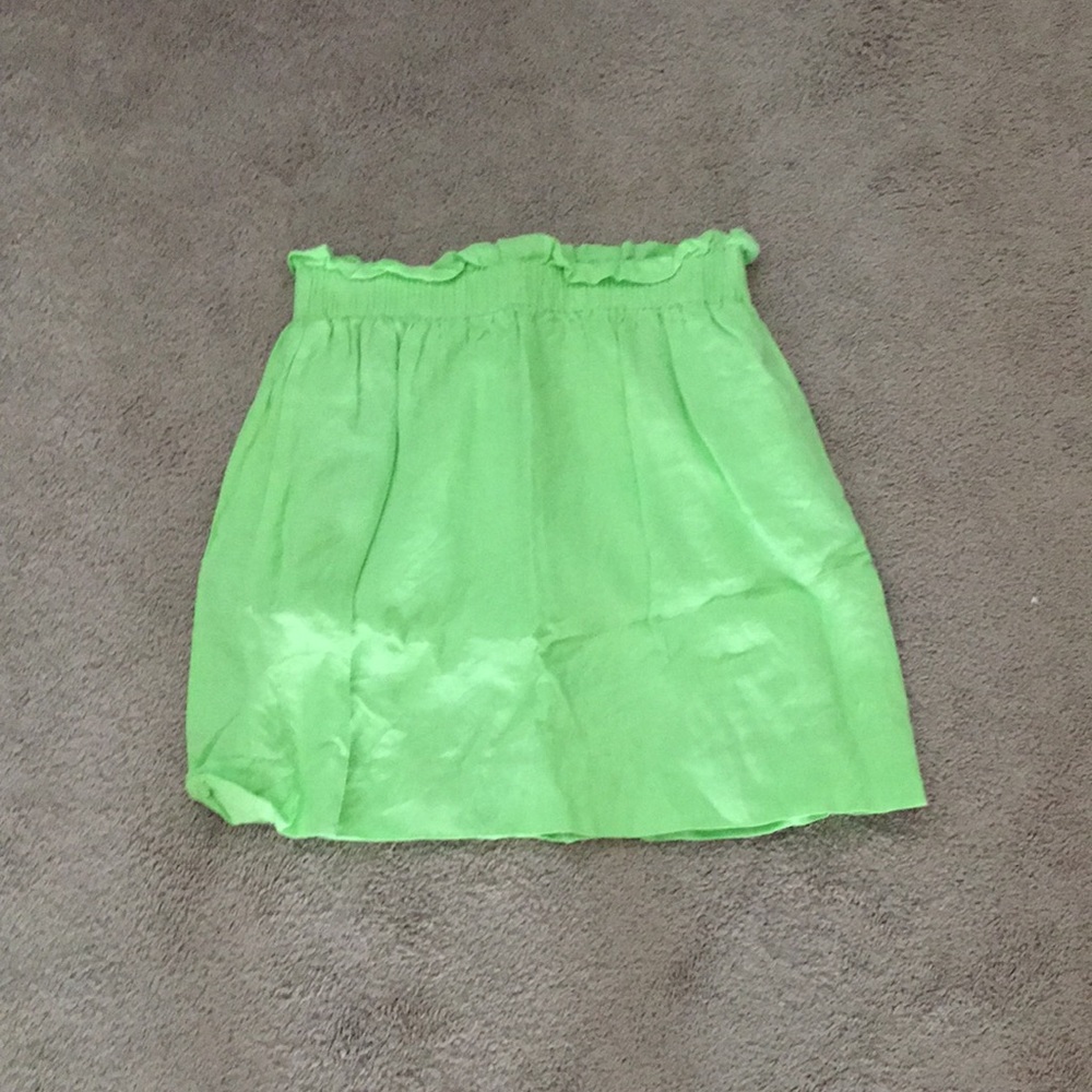 J. Crew cotton shirt with elastic waist
